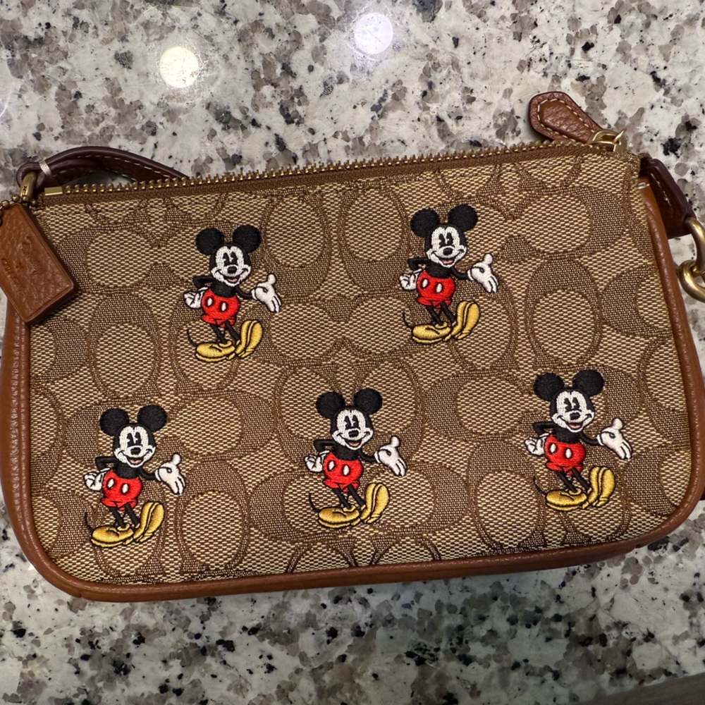 Disney Mickey Mouse COACH Wristlet
